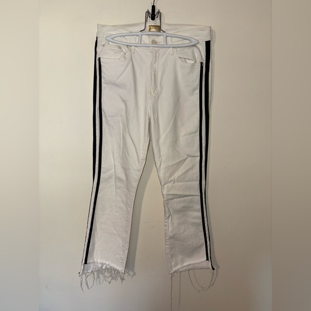 Mother Insider Crop Step Fray Jeans Size Women’s Size 29